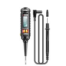 4000 Counts Pen Type Digital Multimeter, Voltage Tester with Non-Contact Auto-Ranging Recording and Monitoring Data, Resistance, Capacitance, Diode, Frequency, NCV, AC/DC Voltage Tester