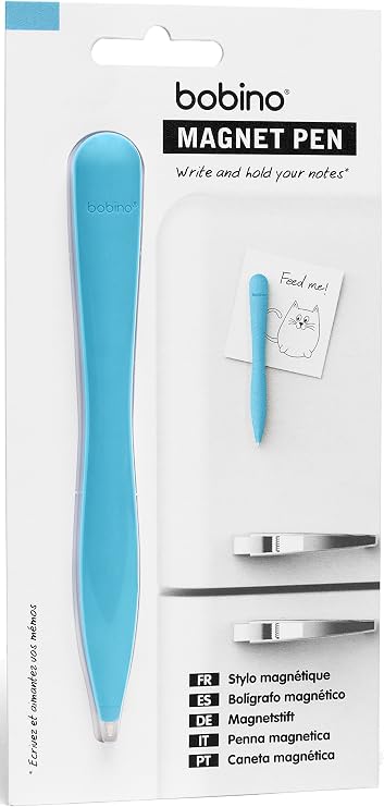 Bobino Magnet Pen - Magnetic Pen - Stylish Minimalist Writing - Turquoise