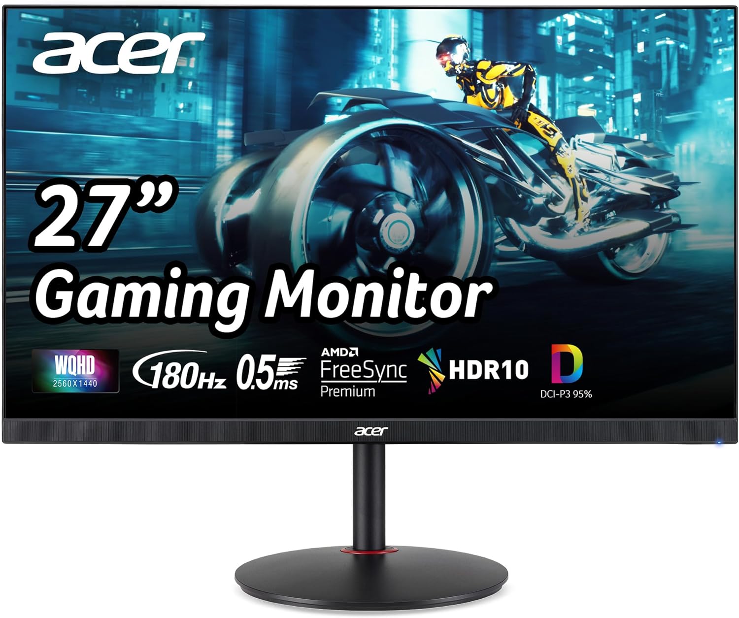 Acer Nitro 27 WQHD 2560 x 1440 PC Gaming IPS Monitor | AMD FreeSync Premium