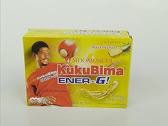 Sido Muncul Kuku Bima Ener-G! Energy Drink Powder Pineapple